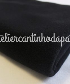 Tecido Microsoft Preto