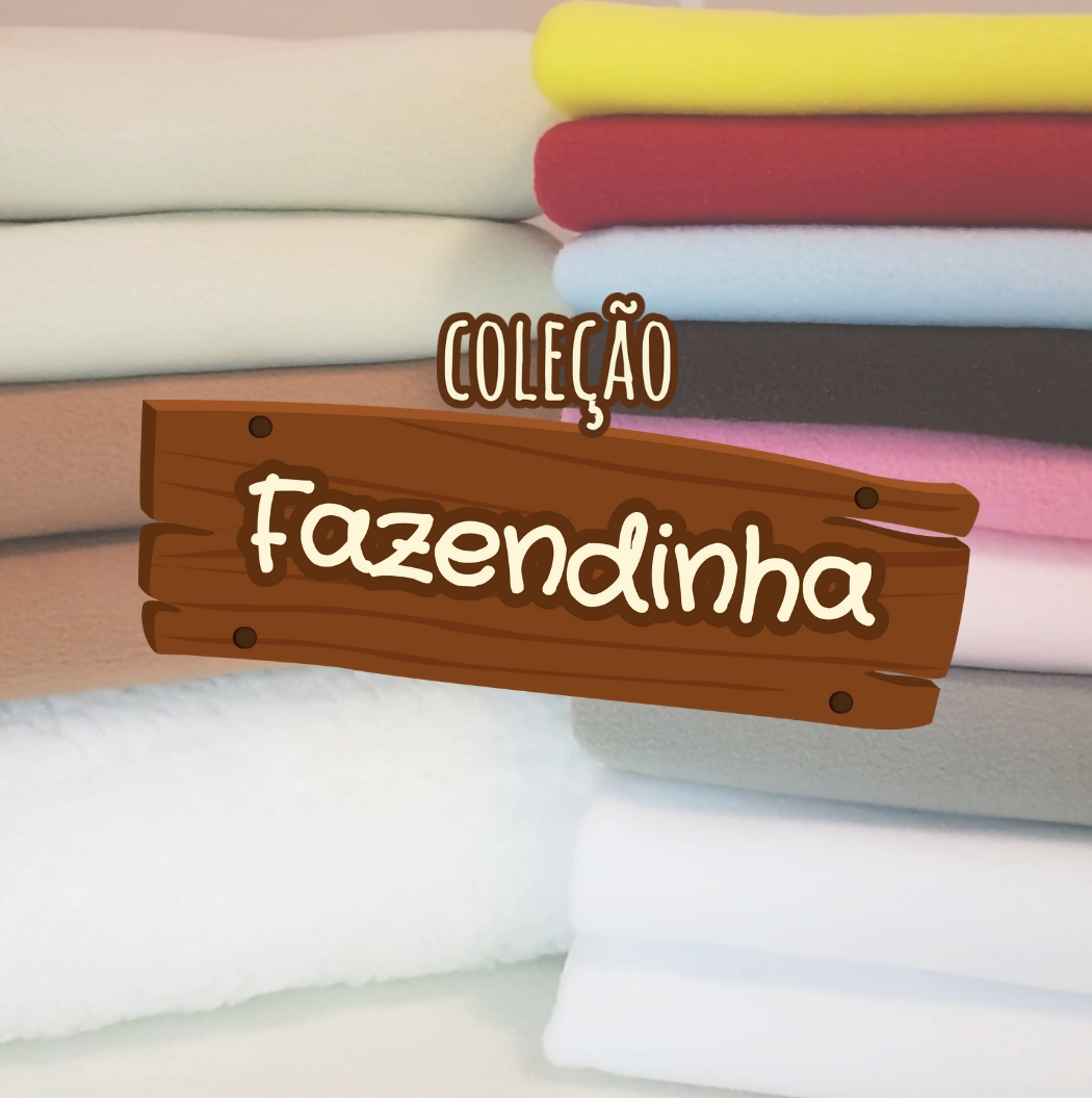 Kit de Tecidos Coleção Fazendinha