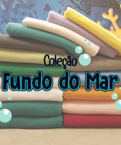 Kit de Tecidos Coleção Fundo do Mar
