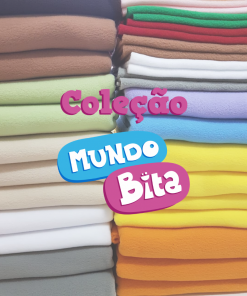 Kit de Tecidos Coleção Mundo Bita