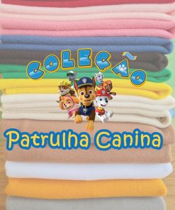 Kit de Tecidos Coleção Patrulha Canina
