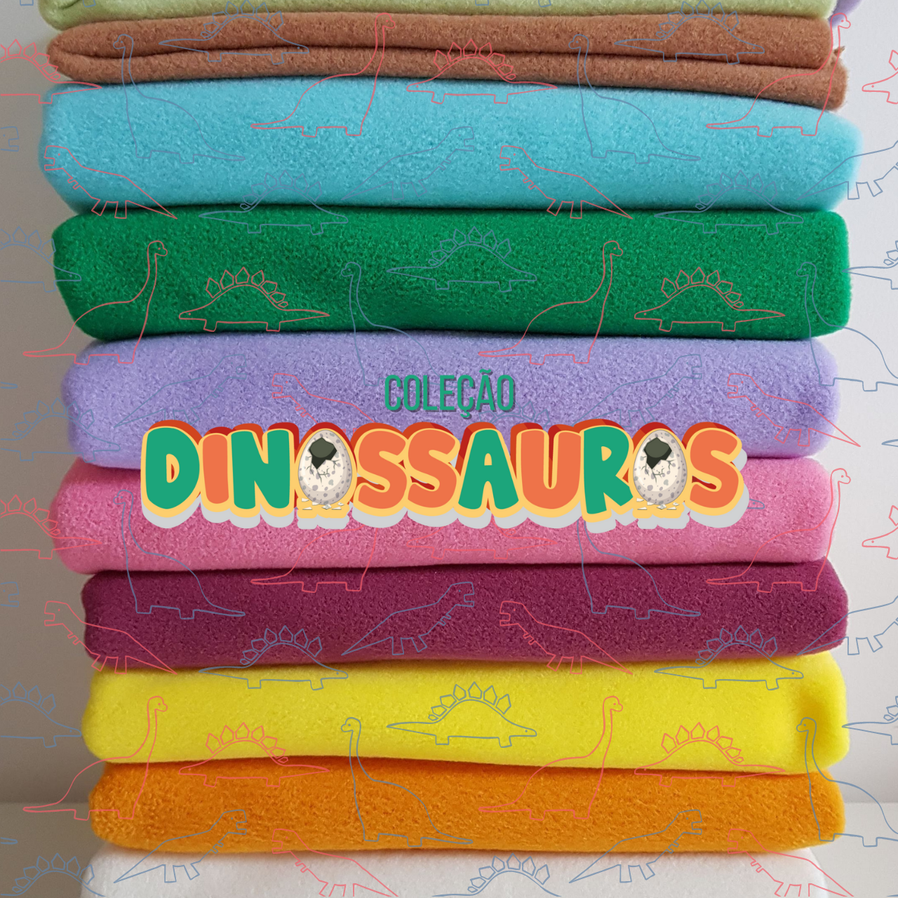 Kit de Tecidos Coleção Dinossauros (cópia)