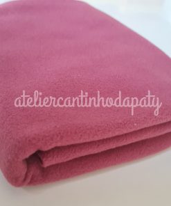 Tecido Microsoft Marsala