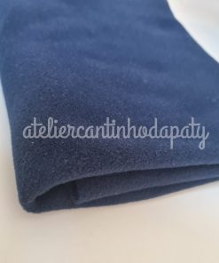 Tecido Microsoft Azul Marinho
