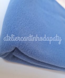 Tecido Microsoft Azul Jeans