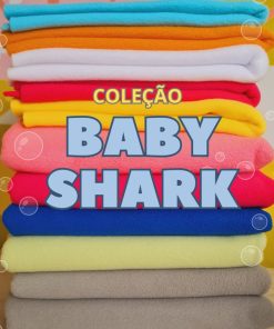 Kit de Tecidos Coleção Baby Shark