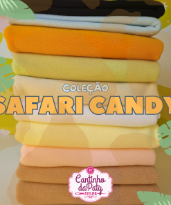 Kit de Tecidos Coleção Safari Candy